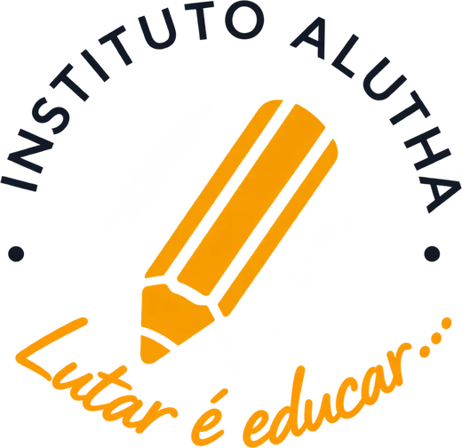 Selo Instituto ALUTHA · Lutar é educar